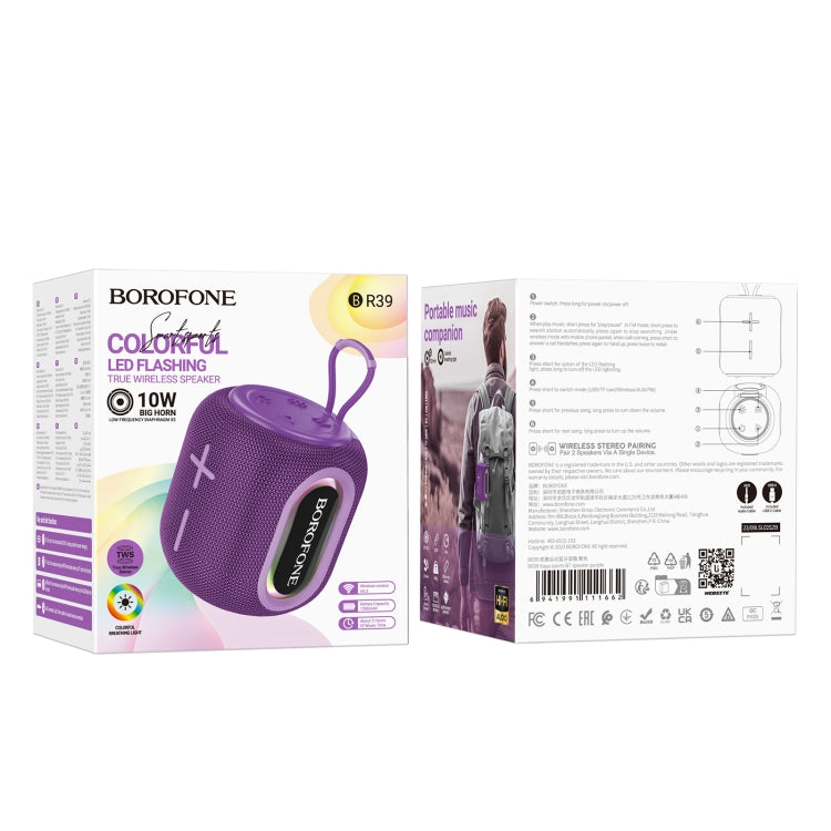 Borofone BR39 Portable Kaya Sports BT Speaker(Purple) - HoMEdemic™ 