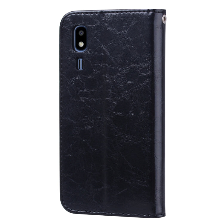 Business Style Oil Wax Texture Horizontal Flip Leather Case for Galaxy A2 Core, with Holder & Card Slots & Wallet - HoMEdemic™ 