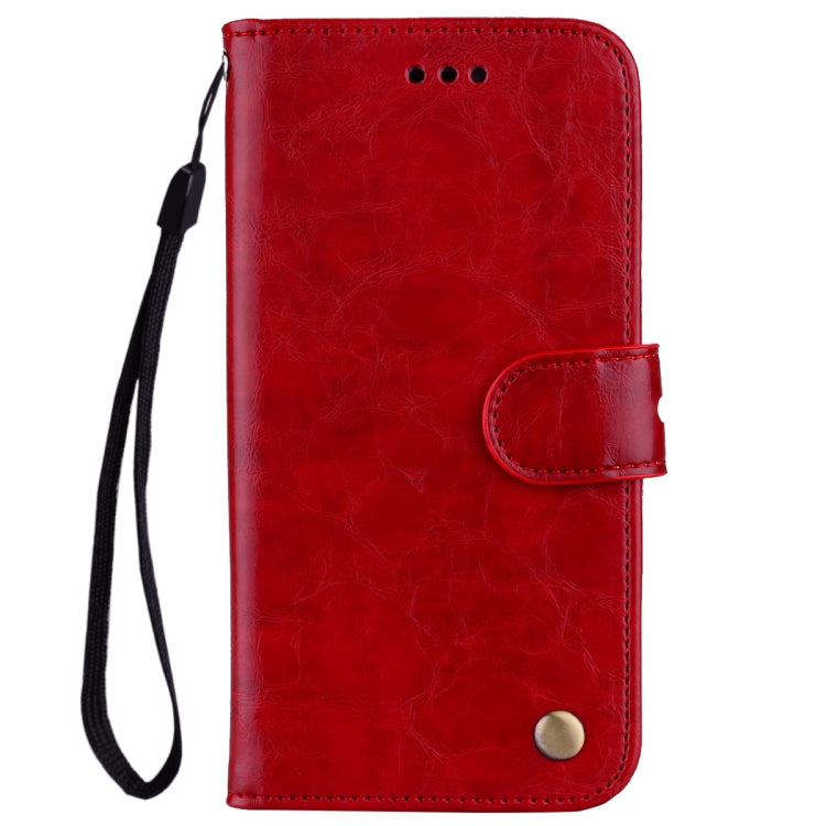 Business Style Oil Wax Texture Horizontal Flip Leather Case for Galaxy A6 (2018), with Holder & Card Slots & Wallet - HoMEdemic™ 