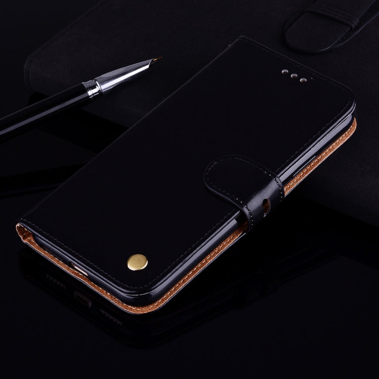 Business Style Oil Wax Texture Horizontal Flip Leather Case for Galaxy J6+, with Holder & Card Slots & Wallet, For Galaxy J6+ - HoMEdemic™ 