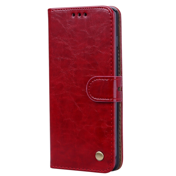 Business Style Oil Wax Texture Horizontal Flip Leather Case for Galaxy S10, with Holder & Card Slots & Wallet, For Galaxy S10 - HoMEdemic™ 