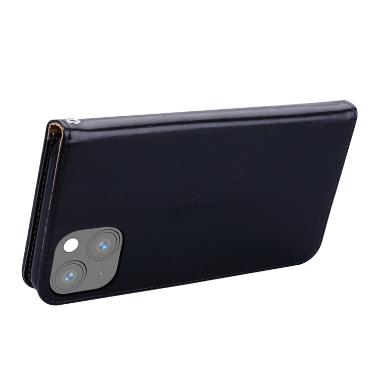 Business Style Oil Wax Texture Horizontal Flip Leather Case with Holder & Card Slots & Wallet, For iPhone 13, For iPhone 13 Pro, For iPhone 13 Pro Max, For Xiaomi Redmi 10 - HoMEdemic™ 