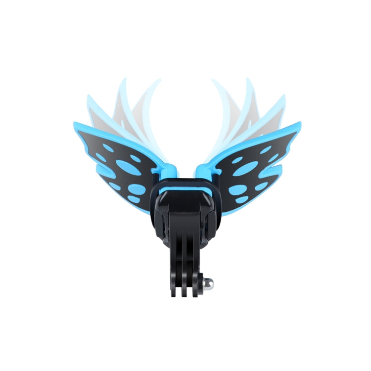 Butterfly Helmet Mount Adapter for GoPro, Insta360, DJI and Other Action Cameras(Blue) - HoMEdemic™ 