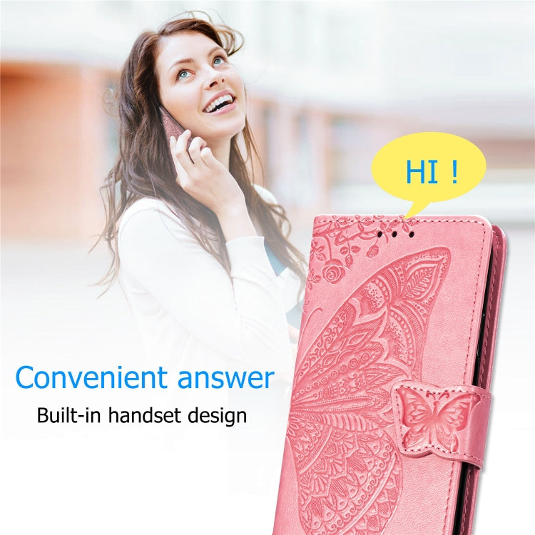 Butterfly Love Flowers Embossing Horizontal Flip Leather Case for Galaxy S10, with Holder & Card Slots & Wallet & Lanyard, For Galaxy S10 - HoMEdemic™ 