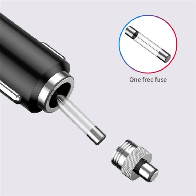 C06Q Dual USB + Type-C Cigarette Lighter PD 18W / QC3.0 Fast Charging Car Charger - HoMEdemic™ 