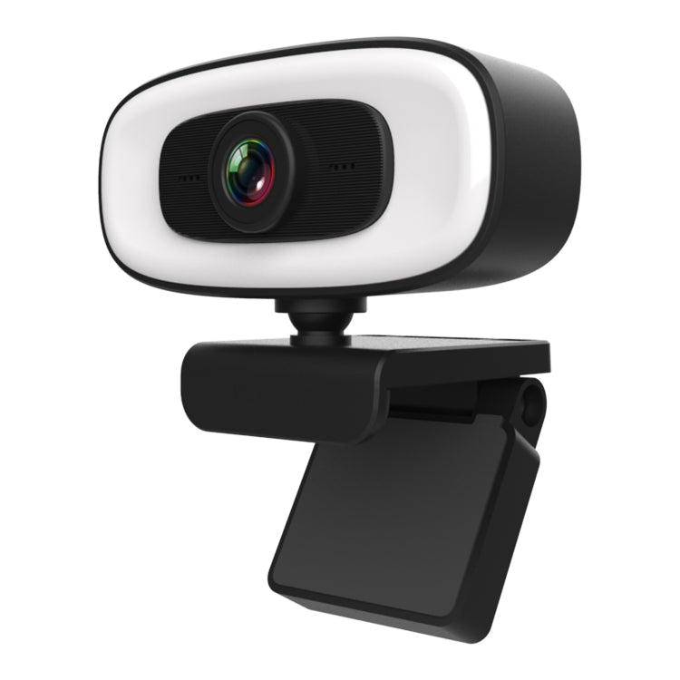 C10 2K HD Without Distortion 360 Degrees Rotate Three-speed Fill Light USB Free Drive Webcams, Built-in  Sound Clearer Microphone - HoMEdemic™ 