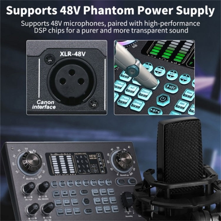 C100 Live Streaming Recording Karaoke Sound Card Mobile Audio Mixer - HoMEdemic™