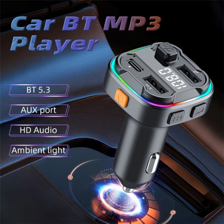 C3 Dual USB Car Charger Bluetooth Hands-free Call Adapter FM Transmitter Car MP3 Music Player - HoMEdemic™ 