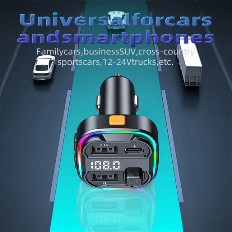 C3 Dual USB Car Charger Bluetooth Hands-free Call Adapter FM Transmitter Car MP3 Music Player - HoMEdemic™ 