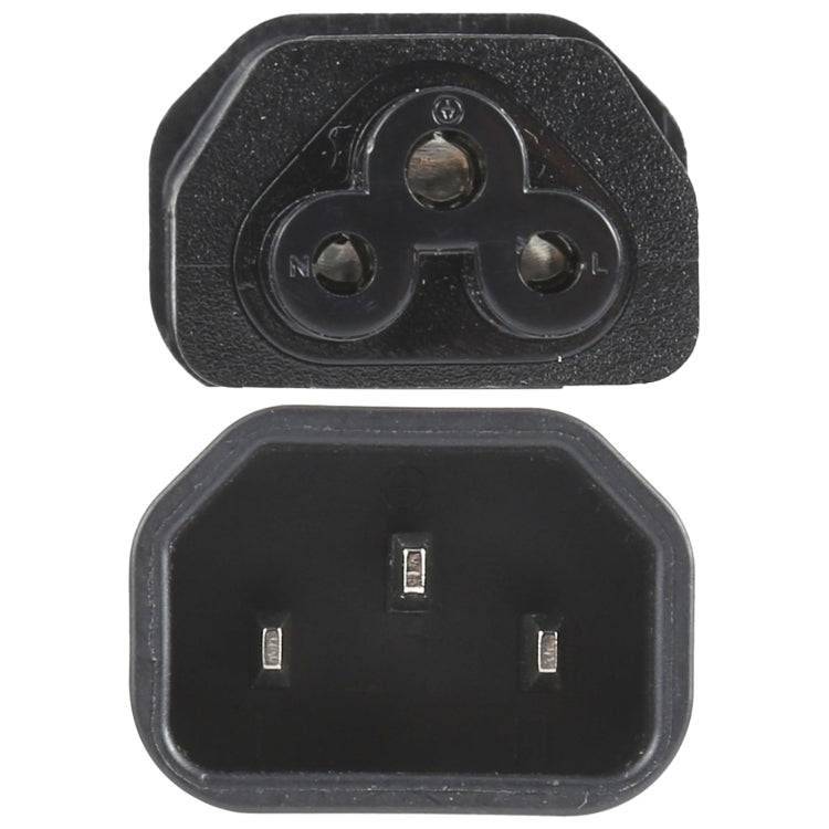 C5 to C14 AC Power Plug Adapter Converter Socket, C5 to C14 - HoMEdemic™ 