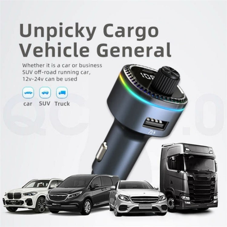 C58 Car MP3 Music Player Type-C + USB Car Charger Bluetooth Adapter FM Transmitter - HoMEdemic™ 