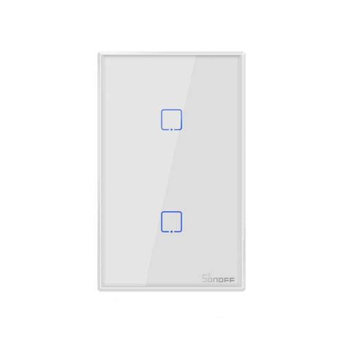 Smart Light Switch for Google Home - Sonoff T2 Touch Glass Panel - HoMEdemic™ 