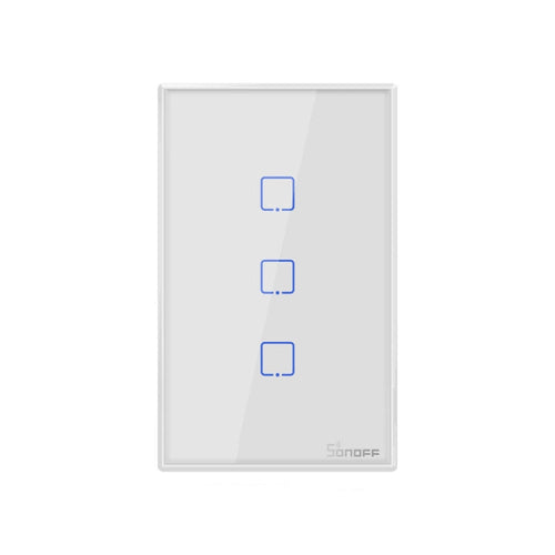 Switch Smart Home Light - Sonoff T2 Touch Glass Panel US Plug - HoMEdemic™ 