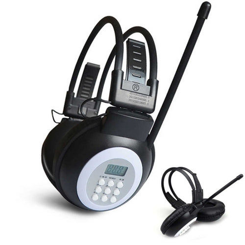 HRD-308S Portable FM Campus Radio Receiver Headset - HoMEdemic™ 