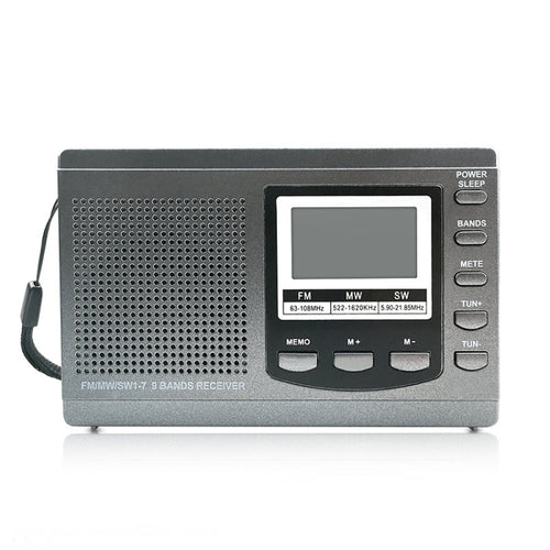 HRD-310 Portable FM AM SW Full Band Digital Demodulation Radio - HoMEdemic™ 