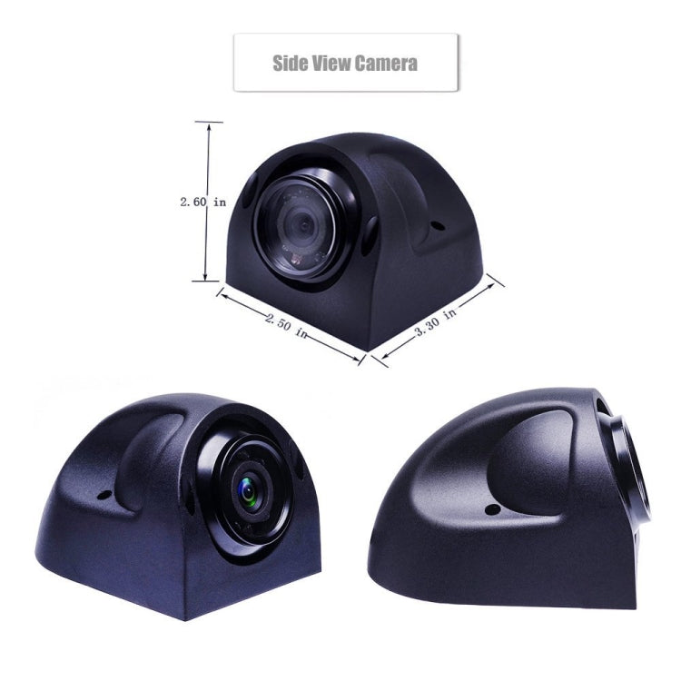 K0164 7 inch HD Car 18 IR Night Vision Rear View Backup Four Cameras Rearview Monitor, K0164 - HoMEdemic™ 