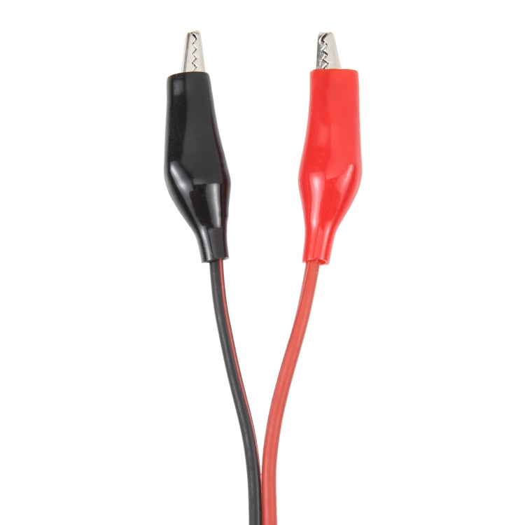 Dual Alligator Clip Test Lead Probe Cable, Length: 1m - HoMEdemic™ 