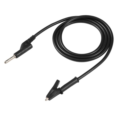 Thick Probe to Alligator Clip Test Lead Single Cable, Length: 1m - HoMEdemic™ 