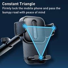 Yesido C174 Suction Cup Type Telescopic Car Phone Holder (Black) - HoMEdemic™ 