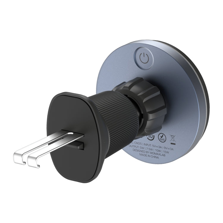 MOMAX CM25A Magnetic Wireless Charger Car Air Outlet Phone Holder - HoMEdemic™ 
