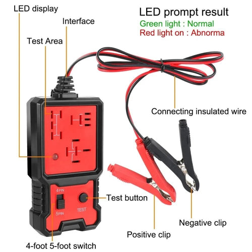 CNBJ-707 4 Pin 5 Pin Relays Quick Tester - HoMEdemic™ 