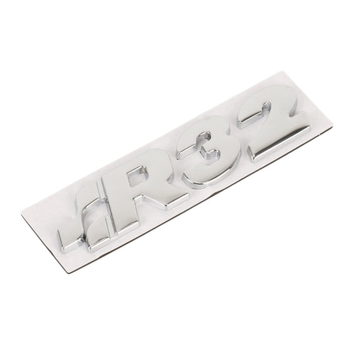 Car R32 Pattern 3D Metal Personalized Decorative Stickers, Size: 10.5 x 3 x 0.5cm (Silver) - HoMEdemic™ 