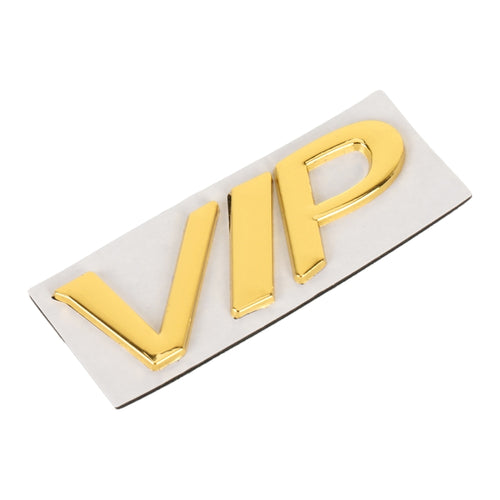 Car Split VIP Metal Personalized Decorative Stickers, Size: 7.5 x 3 x 0.5cm (Gold) - HoMEdemic™ 