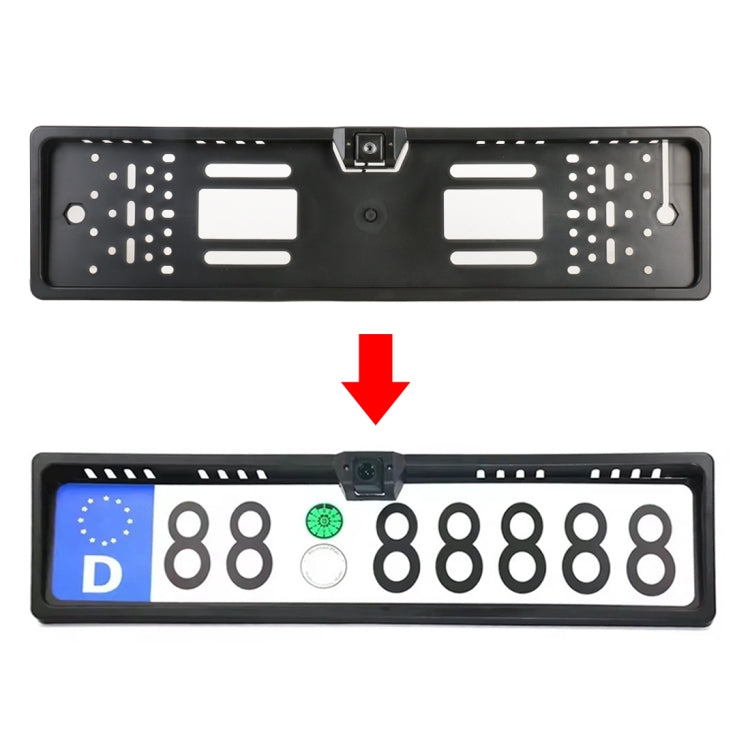 Car European License Plate Frame with Reversing Camera - HoMEdemic™ 