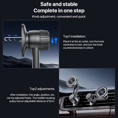 Yesido C168 MagSafe Magnetic Car Air Vent Phone Holder - HoMEdemic™ 