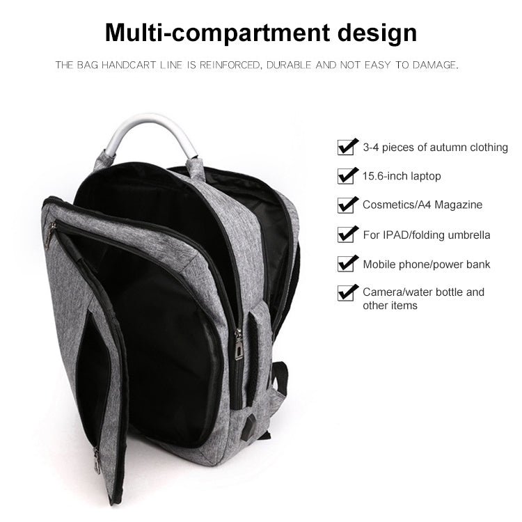 cxs-620 Multifunctional Oxford Laptop Bag Backpack (Army Green) - HoMEdemic™ 