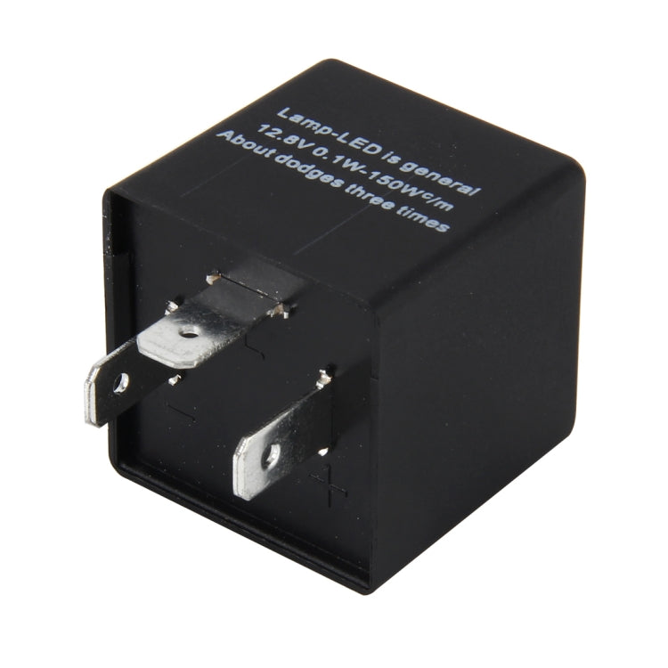 CF13 JL-02 Flasher for LED Auto Car-styling 3-Pin LED Turn Signal Adjustable Frequency Car Flasher Relay Fix Hyper Flash General Lamp-LED Light Relay for Japanese Car, Adjustable Frequency - HoMEdemic™ 