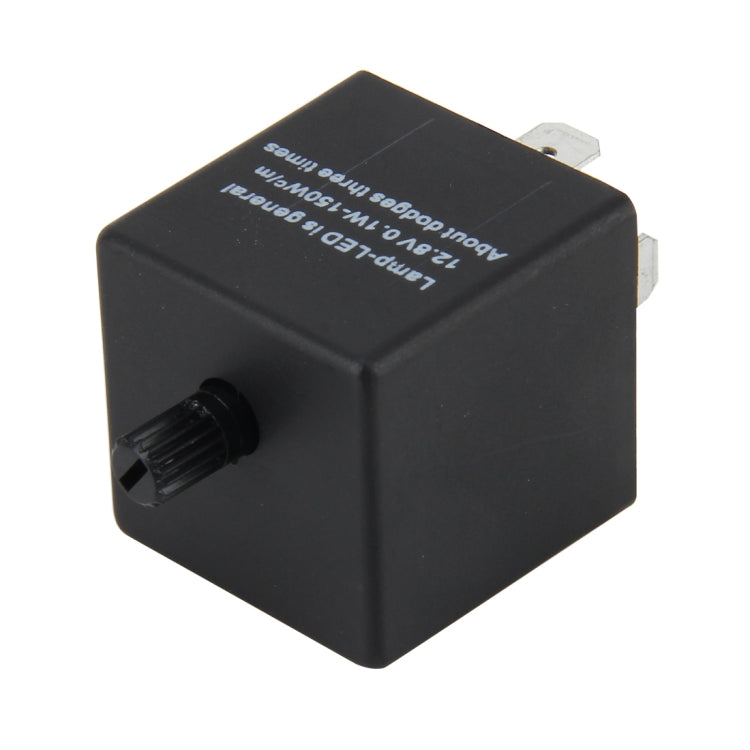 CF13 JL-02 Flasher for LED Auto Car-styling 3-Pin LED Turn Signal Adjustable Frequency Car Flasher Relay Fix Hyper Flash General Lamp-LED Light Relay for Japanese Car, Adjustable Frequency - HoMEdemic™ 