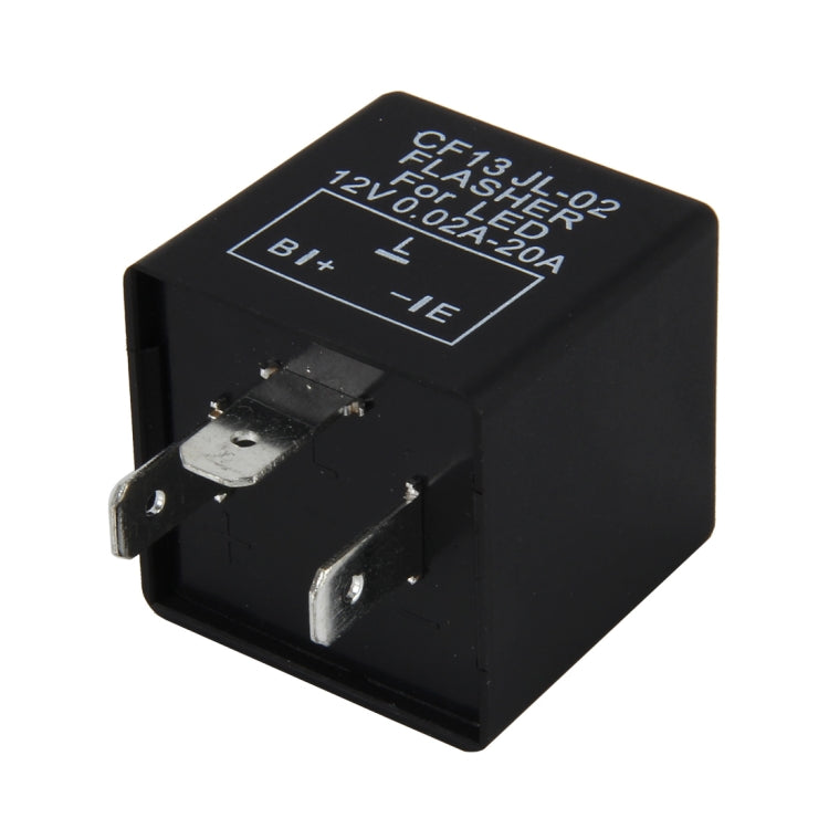 CF13 JL-02 Flasher for LED Auto Car-styling 3-Pin LED Turn Signal Car Flasher Relay Fix Hyper Flash General Lamp-LED Light Relay for Japanese Car, Not Adjustable Frequency - HoMEdemic™ 