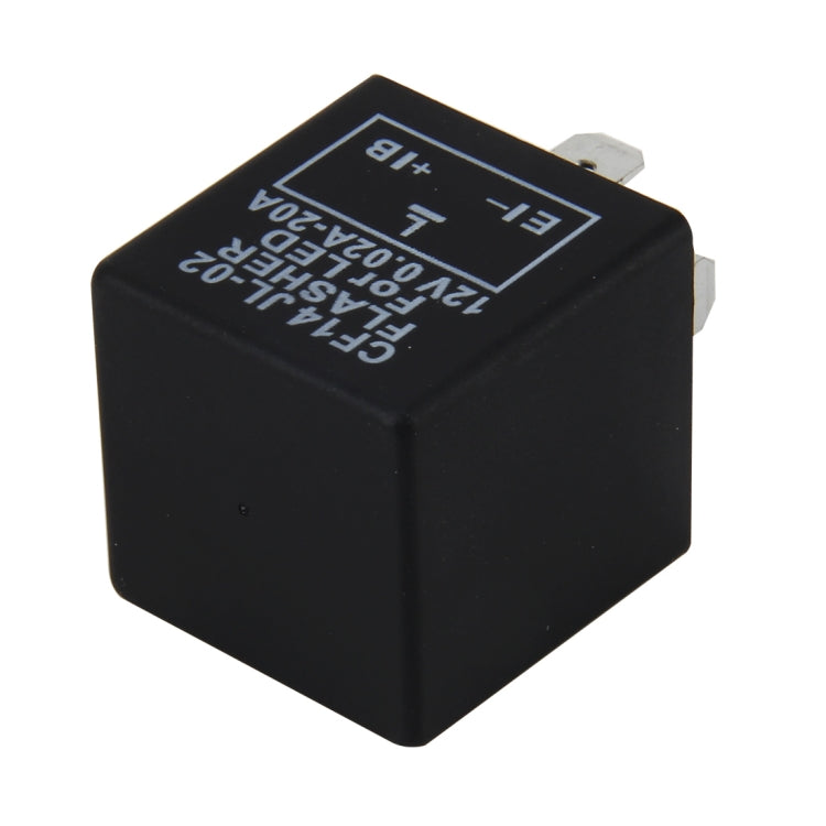 CF14 JL-02 Flasher for LED Auto Car-styling LED Turn Signal 3-Pin Car Flasher Relay Fix Hyper Flash General Lamp-LED Light Relay for European Cars, CF14  Not Adjustable Frequency - HoMEdemic™ 