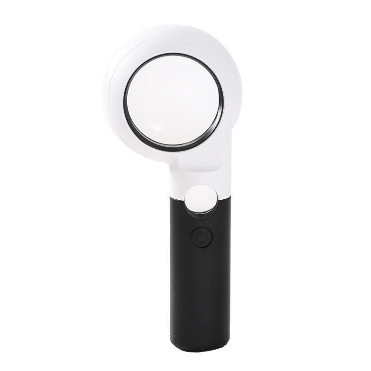 CH55-8L Hand-Held With LED Lamp Magnifier Double Lens 7 Times / 20 Times Portable Magnifying Glass, CH55-8L - HoMEdemic™ 