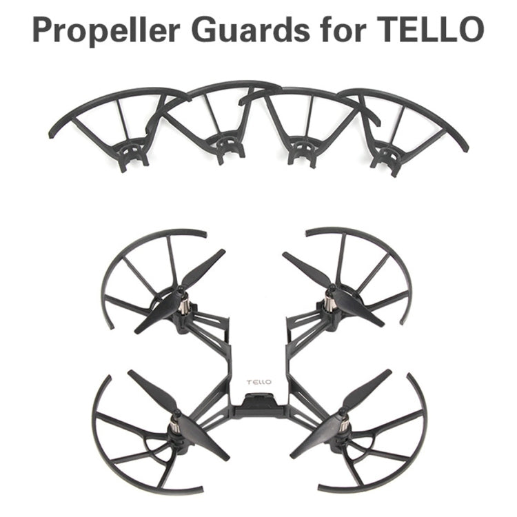 4 PCS Propeller Protective Covers for DJI TELLO Drone(Black) - HoMEdemic™ 