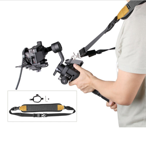 Sunnylife RO-Q9228 Handheld Gimbal Special Lanyard Shoulder Strap + Fixed Ring Hang Buckle for DJI RONIN-SC - HoMEdemic™ 