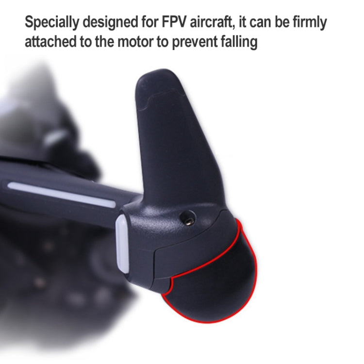 Sunnylife FV-Q9308 4 PCS Motor Protective Cover Motors Silicone Cap Protector for DJI FPV (Black) - HoMEdemic™ 