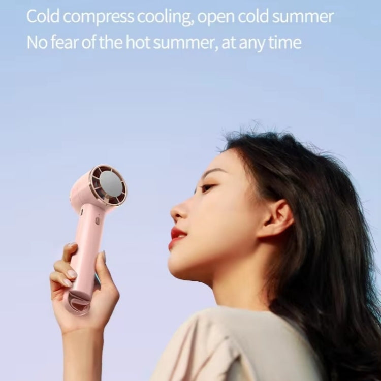 CL02 Outdoor Summer Cooler Cooling Effect Handheld Fan USB Semiconductor Fan(White) - HoMEdemic™ 