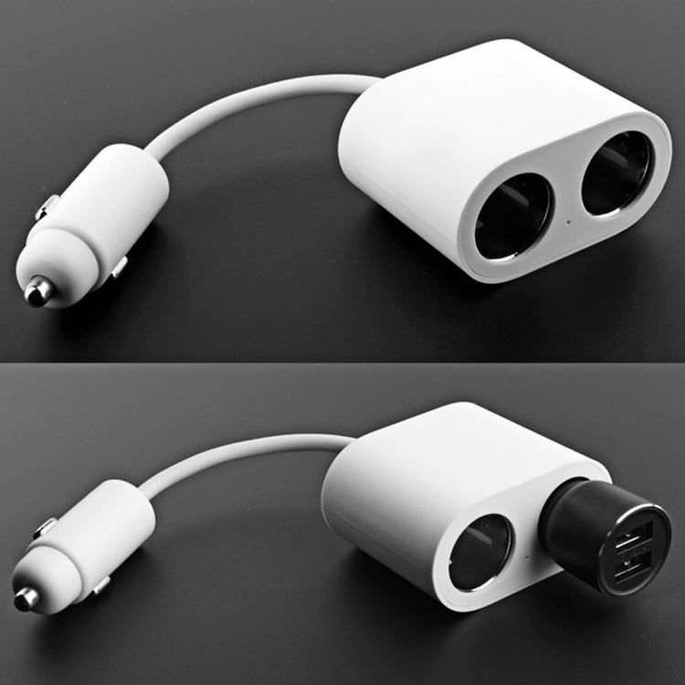 Original Xiaomi Youpin ROIDMI 2 in 1 120W 10A Car Cigarette Lighter + Dual USB Port Quick Charge Car Charger(White) - HoMEdemic™ 