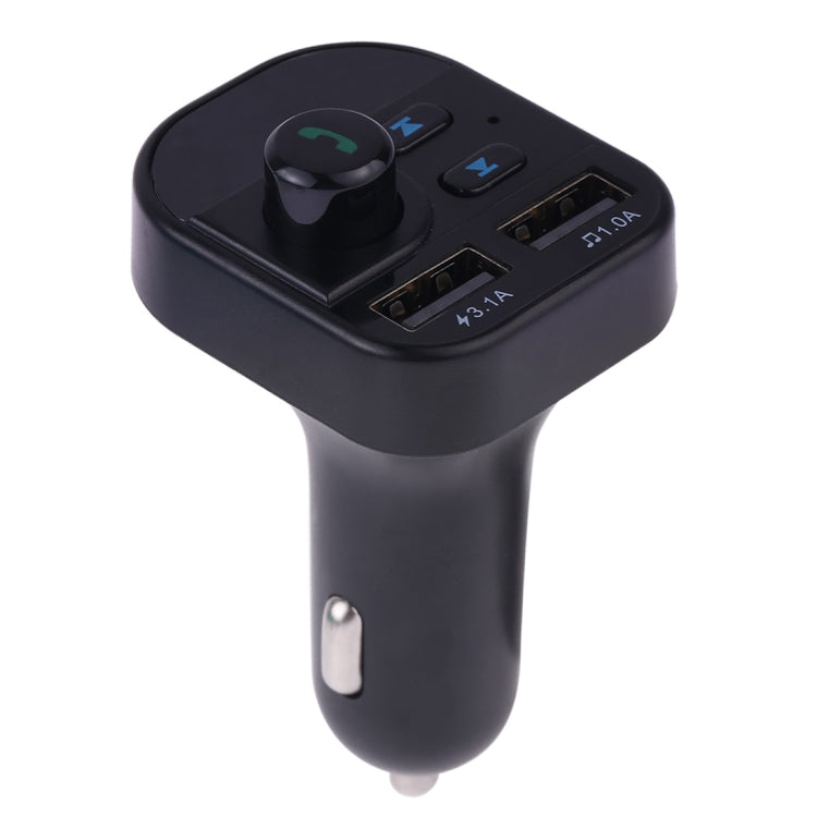 805E Dual USB Charging Bluetooth FM Transmitter MP3 Music Player Car Kit, Support Hands-Free Call  & Read TF Card / U Disk Music, 805E - HoMEdemic™ 