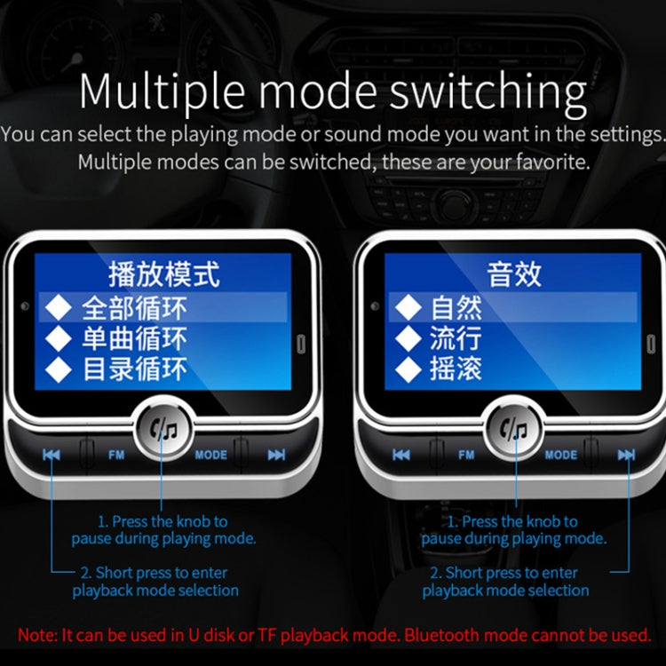 BC32 Dual USB Charging Bluetooth Hand-free Car Charger FM Transmitter MP3 Music Player Car Kit, Support Hands-Free Call & Micro SD Recording & Voltage Detection, BC32 - HoMEdemic™ 