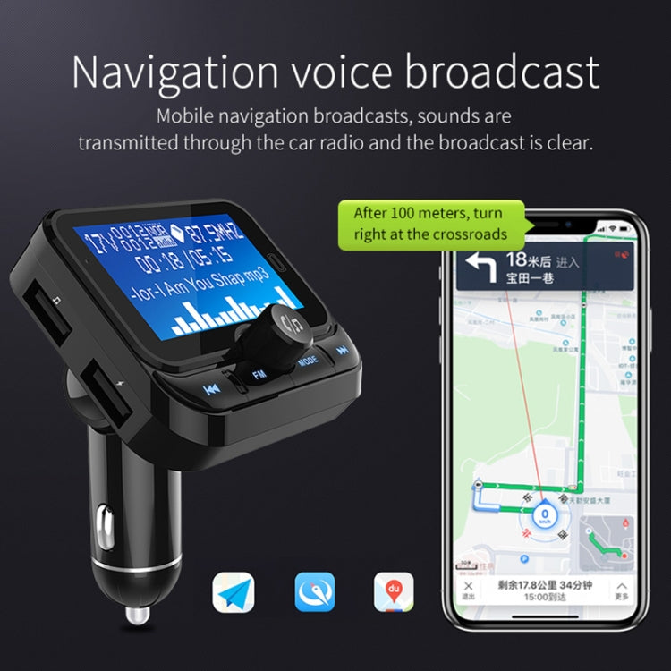 BC32 Dual USB Charging Bluetooth Hand-free Car Charger FM Transmitter MP3 Music Player Car Kit, Support Hands-Free Call & Micro SD Recording & Voltage Detection, BC32 - HoMEdemic™ 