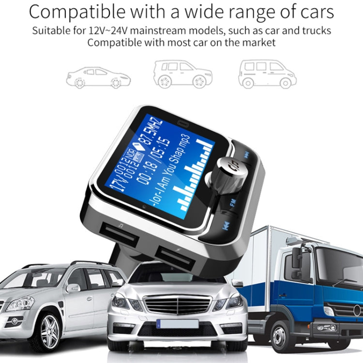 BC32 Dual USB Charging Bluetooth Hand-free Car Charger FM Transmitter MP3 Music Player Car Kit, Support Hands-Free Call & Micro SD Recording & Voltage Detection, BC32 - HoMEdemic™ 