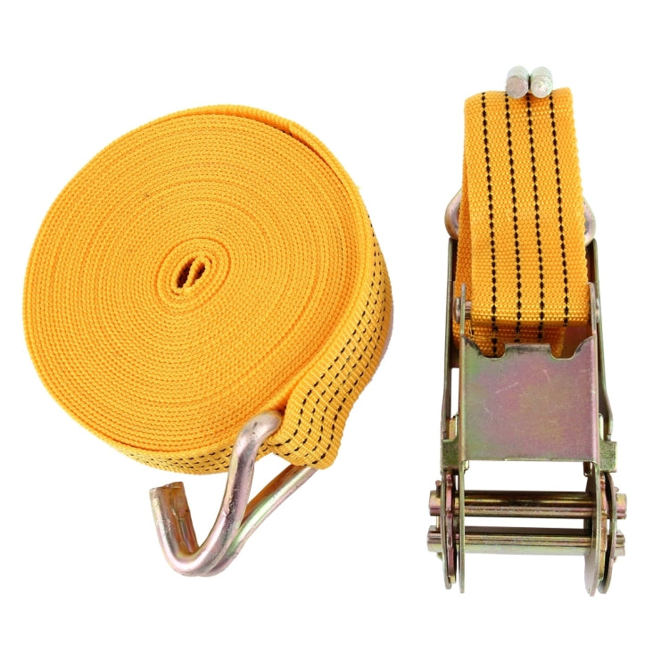 ST-213 10mx4.0cm  2 Ton Car Bundled Device with Hook And Buckle High Strength Cable Cord Heavy Duty Recovery Securing Accessories for Cars Trucks, 2T 10mx4.0cm - HoMEdemic™ 