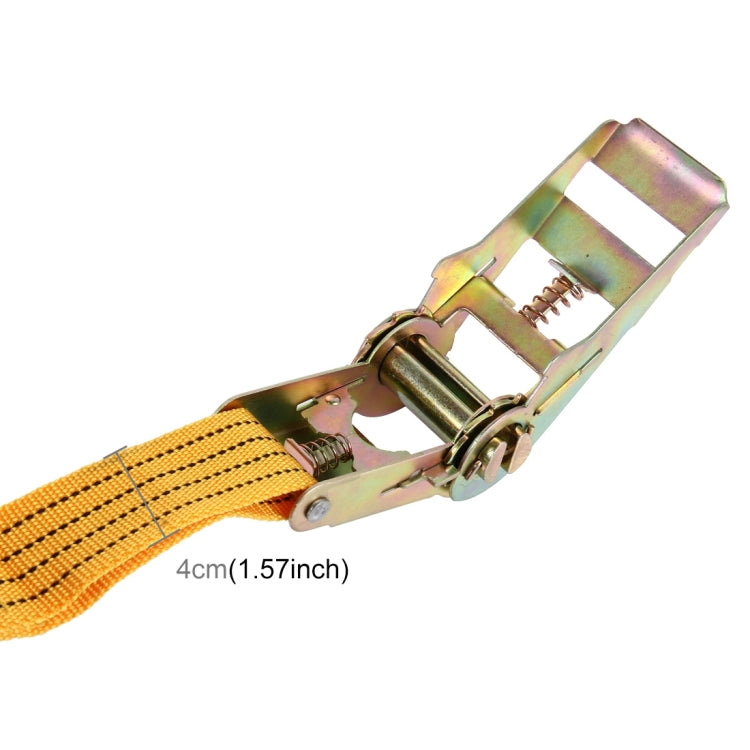 ST-213 10mx4.0cm  2 Ton Car Bundled Device with Hook And Buckle High Strength Cable Cord Heavy Duty Recovery Securing Accessories for Cars Trucks, 2T 10mx4.0cm - HoMEdemic™ 