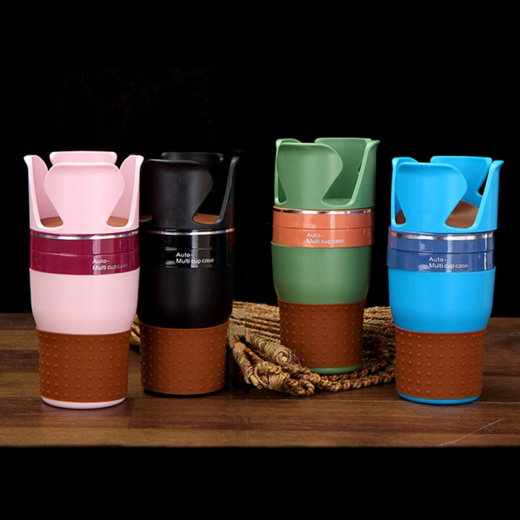 SB-1088 5 in 1 Auto Multi-functional Cup Holder Smartphone Drink Sunglasses Card Coin Small Accessories Holder, SB-1088(Black)
