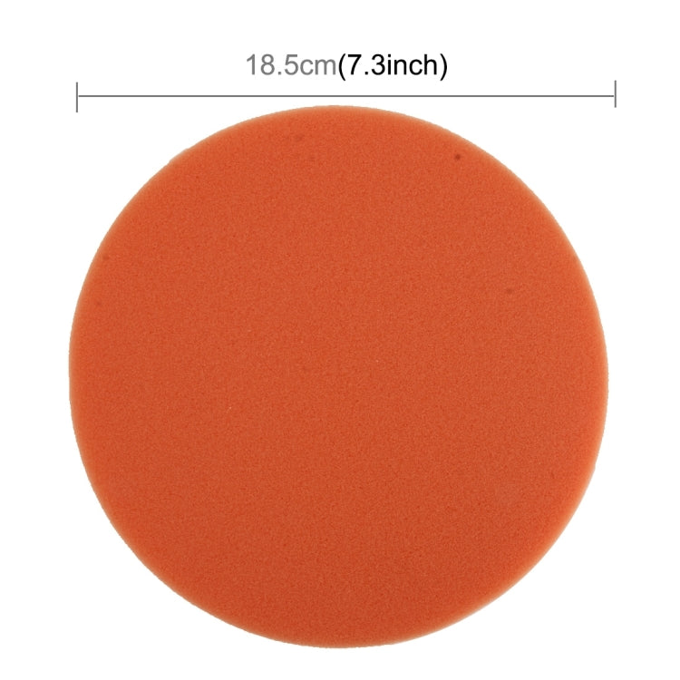 2 PCS Car Wax Sponge Round Shape Sponge High-density Waxing Sponge，Size:18.5 x 18.5cm, 18.5 x 18.5cm - HoMEdemic™ 