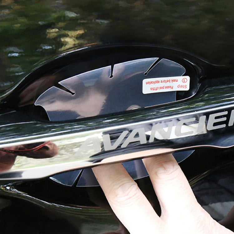 4 PCS Car Auto OPVC Door Bowl Handle Anti-scratch Protective Film for Honda, For Honda - HoMEdemic™ 