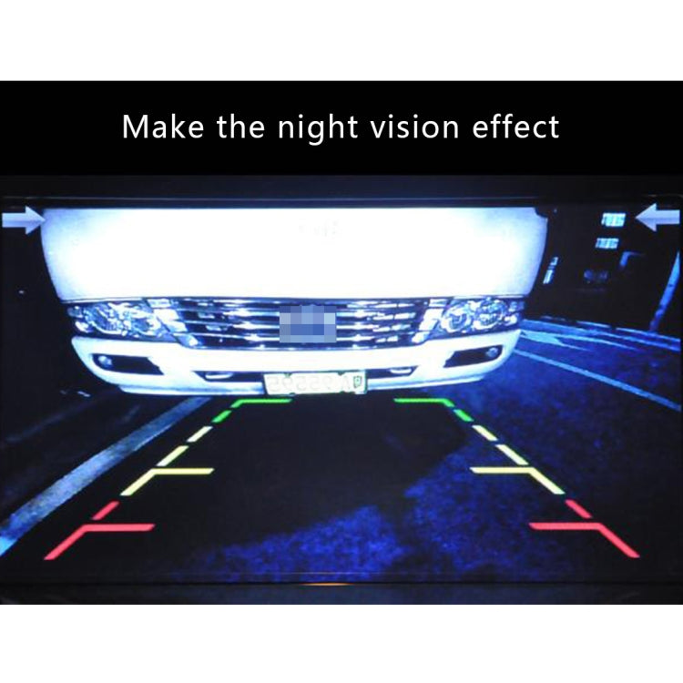 656x492 Effective Pixel HD Waterproof 4 LED Night Vision Wide Angle Car Rear View Backup Reverse Camera for Toyota Camry 2018, For Toyota Camry 2018 - HoMEdemic™ 
